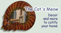 Home decor & more - Cat prints, collectibles, pictures, mirrors, statues, figurines and mugs
